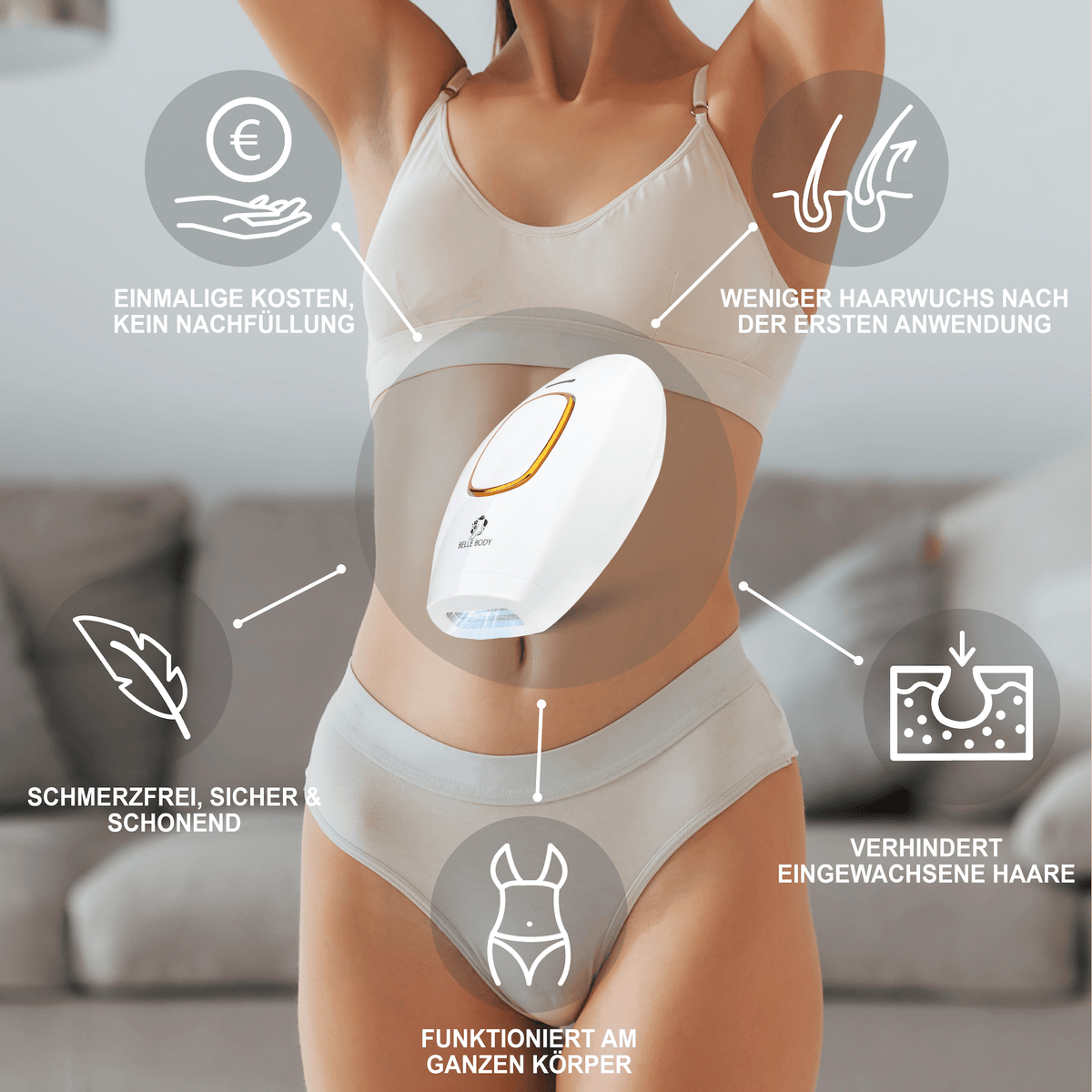 Belle Body IPL Ultra+ y espuma depilatoria GRATIS