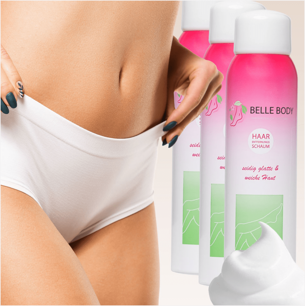 Belle Body espuma depilatoria para el vello facial femenino