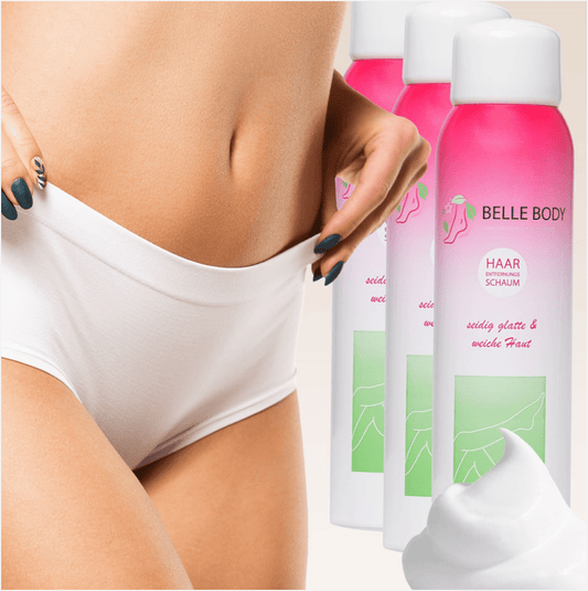 Belle Body espuma depilatoria para la zona íntima