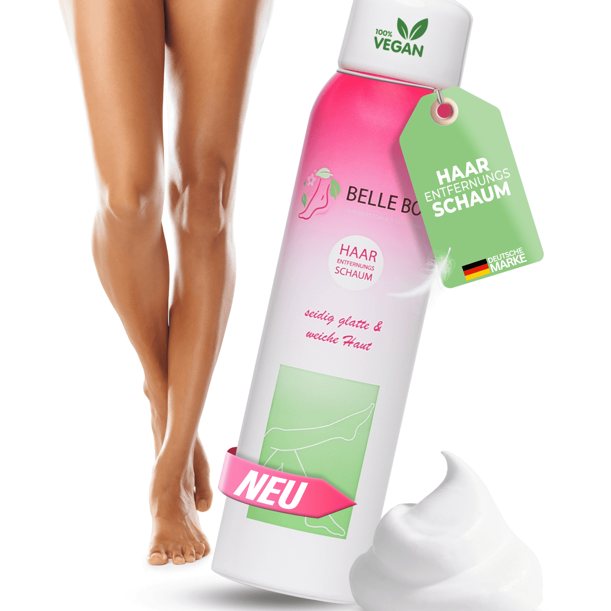 Belle Body espuma depilatoria para hombres